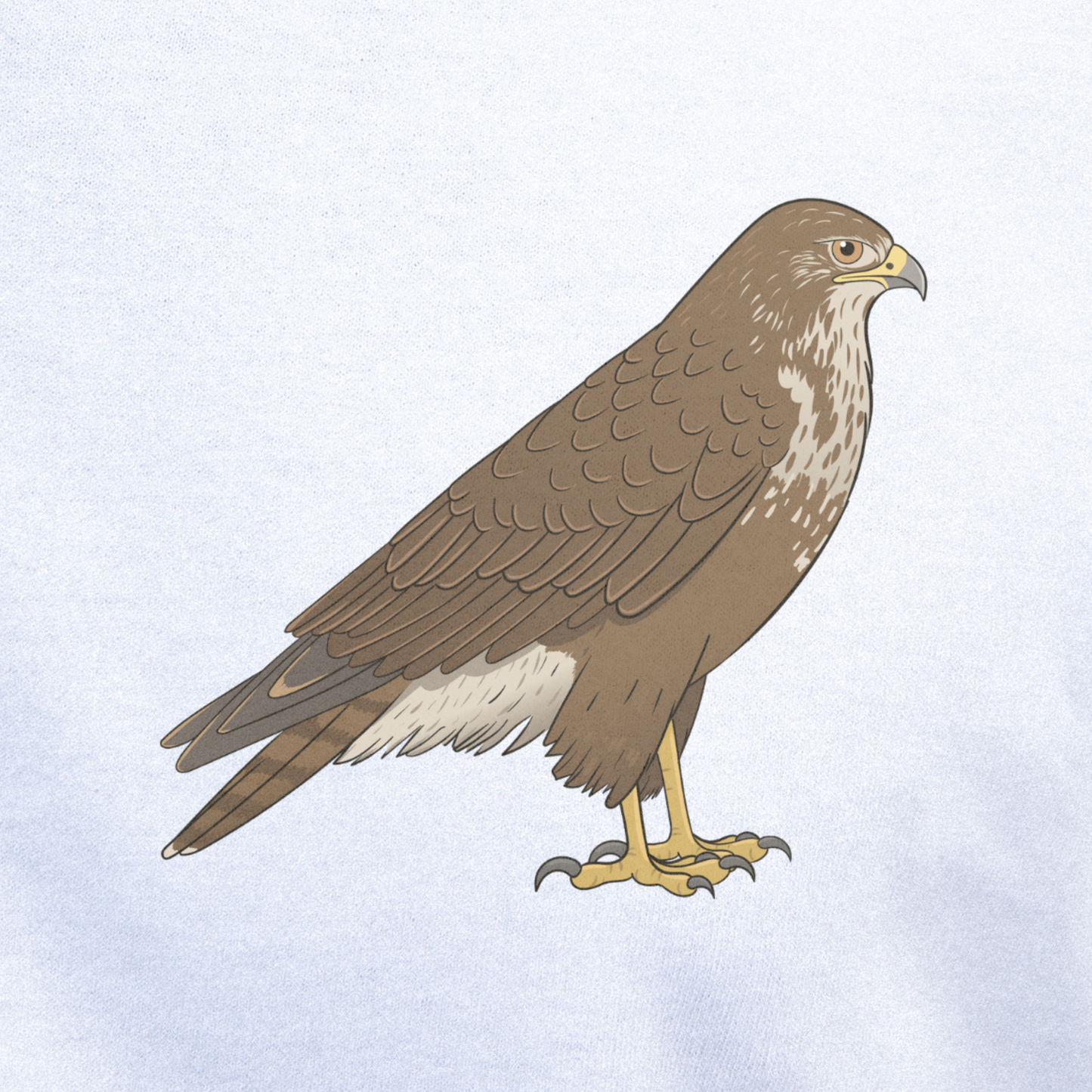 Birdex close-up mockup - Buzzard Unisex T-shirt