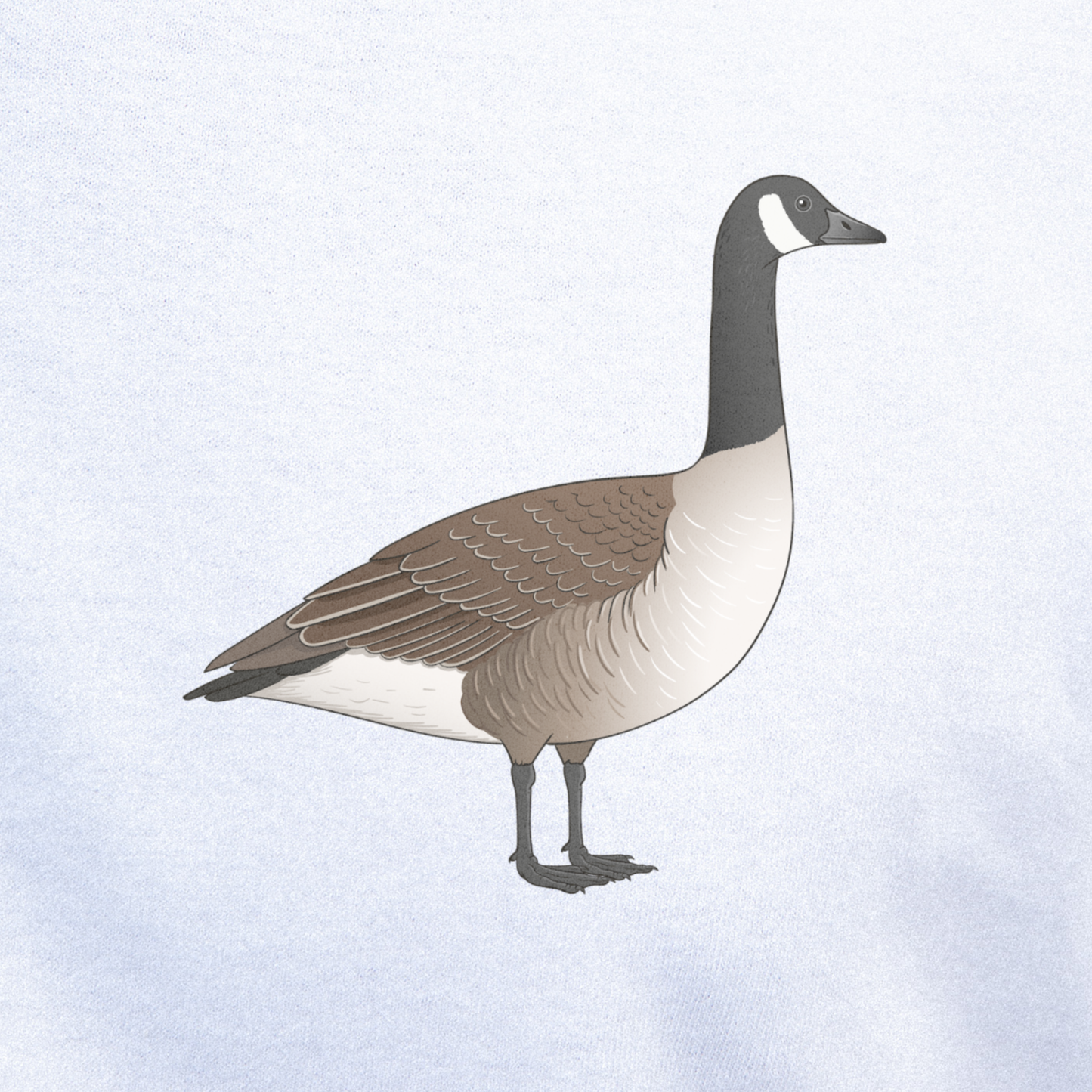 Birdex close-up mockup - Canada Goose Unisex T-shirt