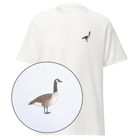 Birdex white default mockup - Canada Goose Unisex Tee