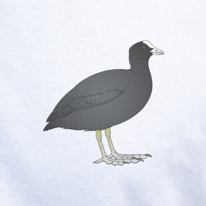Birdex close-up mockup - Coot Unisex T-shirt