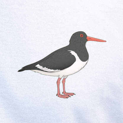 Birdex close-up mockup - Oystercatcher Unisex T-shirt