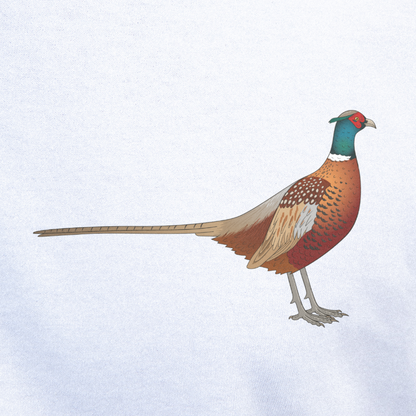 Birdex close-up mockup - Pheasant Unisex T-shirt