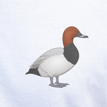 Birdex close-up mockup - Pochard Unisex T-shirt
