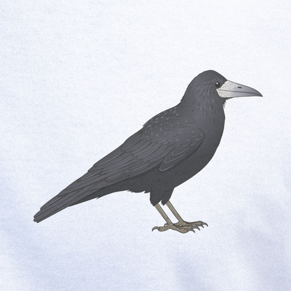 Birdex close-up mockup - Rook Unisex T-shirt