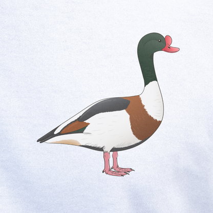 Birdex close-up mockup - Shelduck Unisex T-shirt