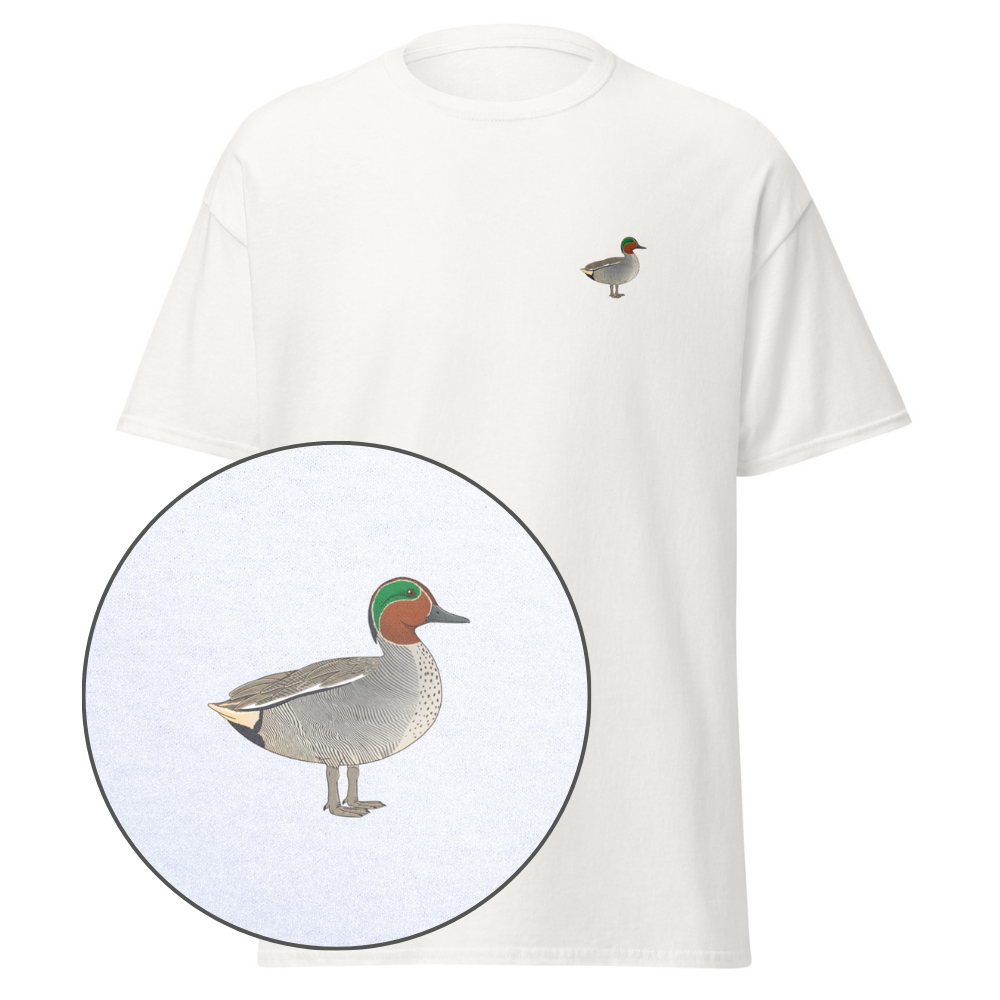 Birdex white default mockup - Teal Unisex Tee