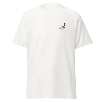 Shelduck unisex bird T-shirt in White