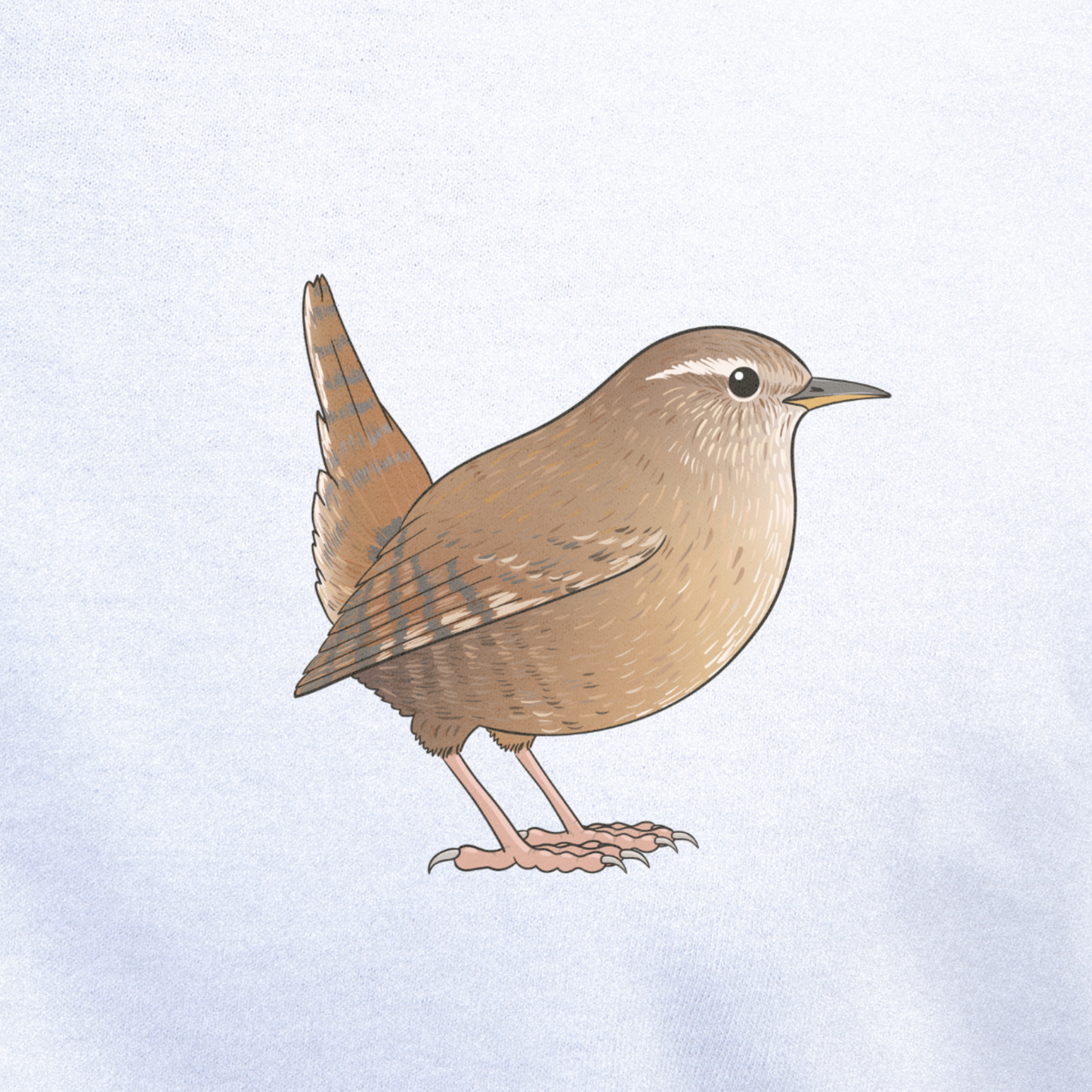 Birdex close-up mockup - Wren Unisex T-shirt